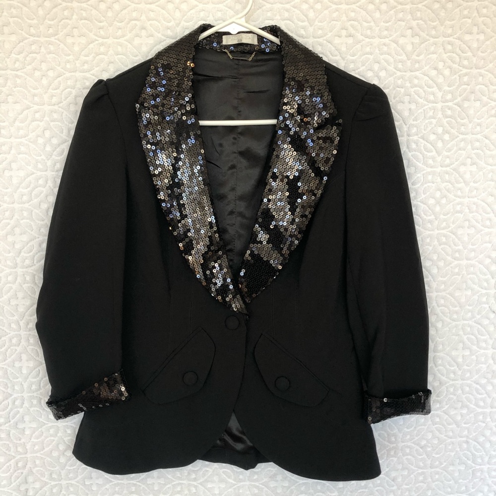 Ali & Kris sequined blazer